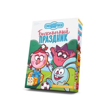 Board game "Smeshariki. Endless holiday "