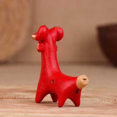 Abashevskaya toy "Baran", 8x3x8 cm, Vorozheikin V.A. Mix-2