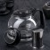Glass teapot “Illusion”, 1.6 liters, with metal sieve, black color