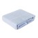 Knitted blanket, size 90x118 cm, blue color