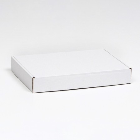 Box for pie, white, 32.6 x 22.9 x 4.8 cm-2