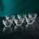 Set of glass salad bowls "Florence", 6 pcs, 175 ml, Iran