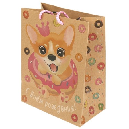 Package gift craft M, 18 × 23 × 10 cm-1