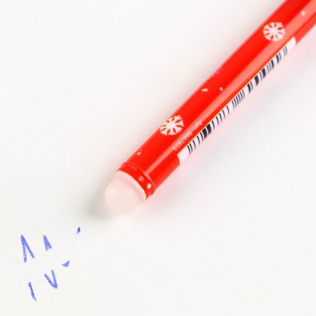 PECHECH WRITE-STRAISH WITH A cap of "wonderful moments", gel, 0.5 mm, blue pasta-3