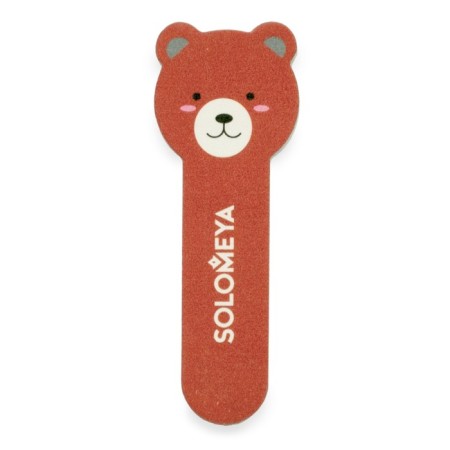 File for natural and artificial nails Solomeya "Bear" 180/220 grit