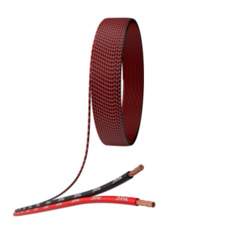 Acoustic cable era 2x0.75 mm2 red-black 100m