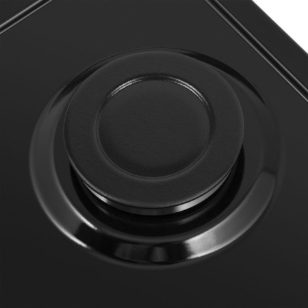 Honing panel Homsair Hge323GCBK, gas, 2 burners, black-2