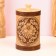 TUES "Flowerers", Round, D = 8 cm, birch bark