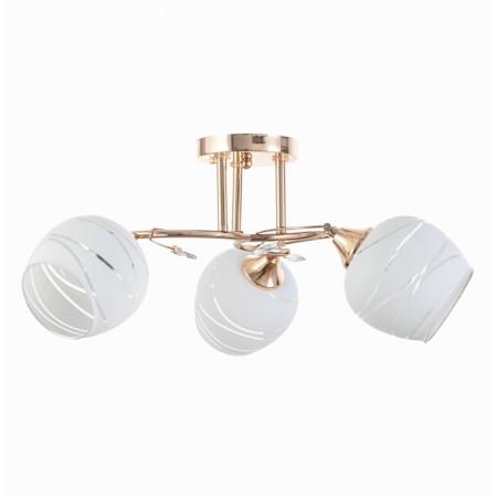 Rafael chandelier 3x60W E27 gold 56x56x22.5cm-4