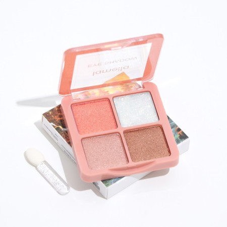 Palette of shadows for eyelids, 4 colors-1