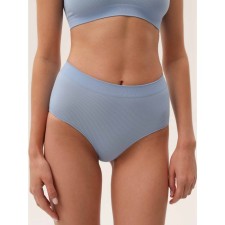 Трусы кюлоты женские с фактурой рубчик Mirey Culotte, размер 46-48, цвет незабудка