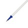 Gel rod 0.38 mm, for a handle with erased ink, blue ink (barcode on a piece)