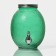 Dispenter for drinks Glass "Fresh", 4 l, 21 × 16 × 24 cm, green color