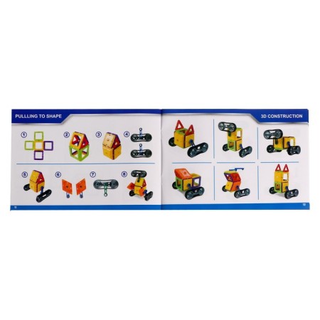 Magnetic designer "Magic Magnet", 47 parts-2