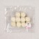 A set of beads for Macrame "Multicarrier", D = 25 mm, 10 pcs