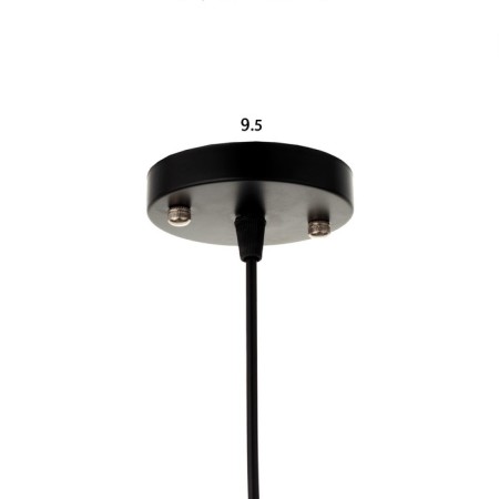 Lamp Bayerlux "Atom" 1x40W E27 Black 40x40x120 cm.-5