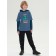 Hudy for the boy Pelican, height 122 cm, blue color