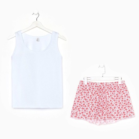 Female set (T -shirt, shorts) Mix color, size 46-7