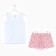 Female set (T -shirt, shorts) Mix color, size 46