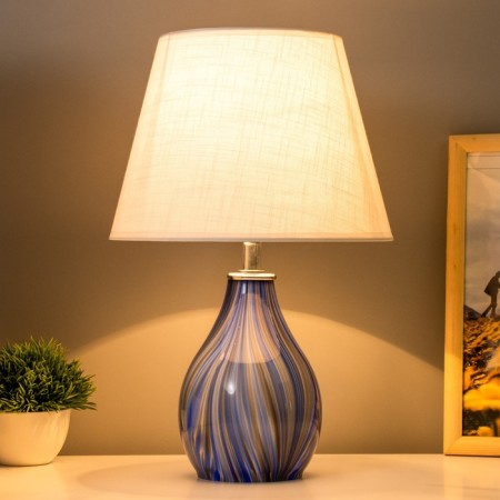 Bullet "Fusion" E14 40W Blue 25x25x39 cm Risalux-1