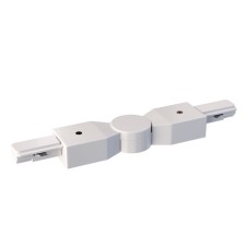 Connector Warden hinge for the Technical tra001cs-11W, 19x2x3.5 cm, white color.