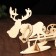 Harvesting for creativity "Santa Claus in a sleigh"