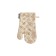 Nordic Holiday mittens and size, size 18x30 cm, beige color