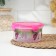 A set of plastic containers “grapes”, 3 pcs: D = 8.5; eleven; 14 cm, color mix