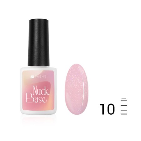 Color Pashe Nude Base, No. 10 Tender Touch, 9 ml