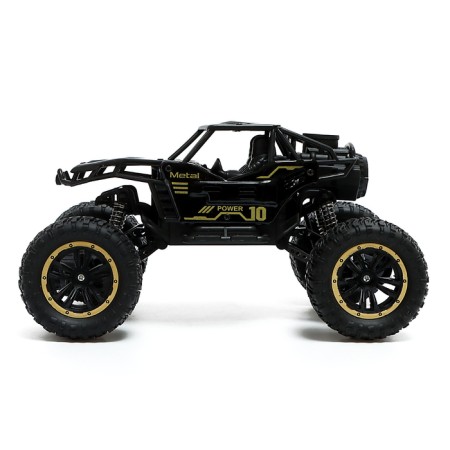 Jeep "All -terrain vehicle", radio control, smoke, metal elements, black-7