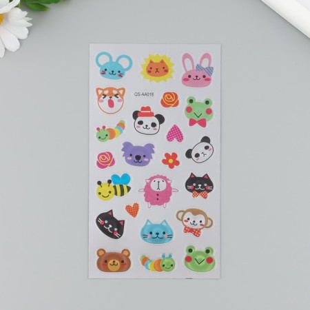 Plastic "Beast" MIX 9.5x17.5 cm-1