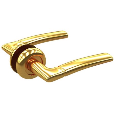 Set of door handles ZY-502 PB Soller, color gold