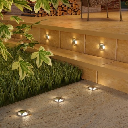Elektrostandard, STEP 3 LED 3 W, 53X63X63 mm, IP65, aluminum color-1