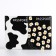 Gift set: 2 covers for passport, white/black color