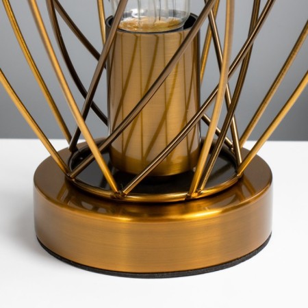 Biglie table lamp E27 40W gold 18x18x20cm Risalux-4