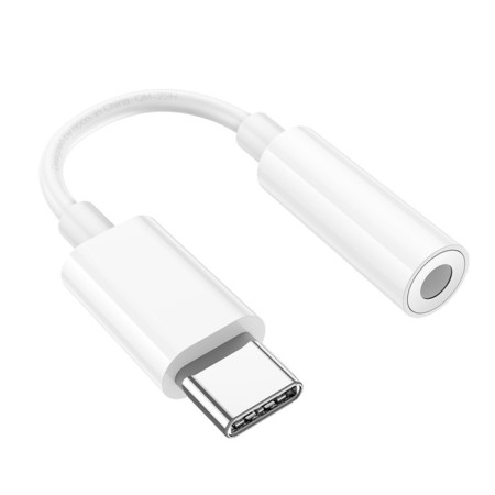 Adapter Hoco LS35, Type -C (M) - Jack 3.5mm (F), White-2