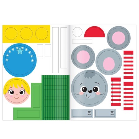 A set of New Year's applications "Create a festive mood", 4 pcs. 20 p.-8