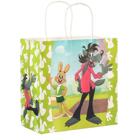 Gift package, 22x22x1 cm, craft, packaging, well, wait a minute-1