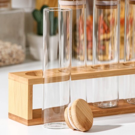 Set for spices on the stand "Alchemy", 130 ml, 5 pcs-1
