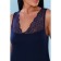 Night shirt female, blue color, size 44