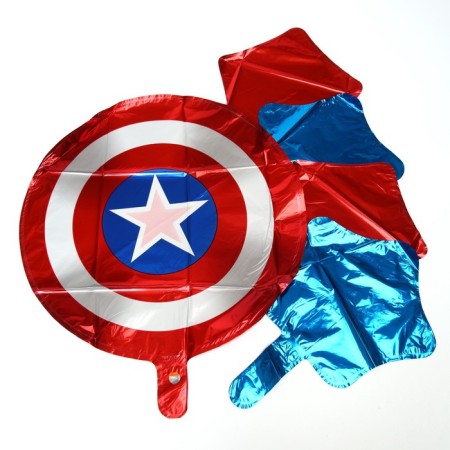 Set of foil balls "Happy Birthday", Avengers-3