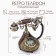 Retro-telephone "drop with a pattern", 19 x 26 x 22 cm