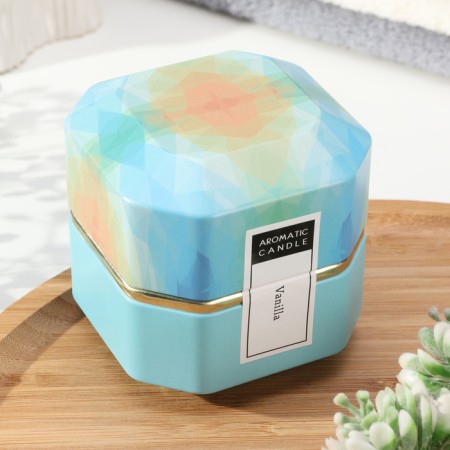 Aromatic candle in the Bank "Aromatic Candle", vanilla, big-3
