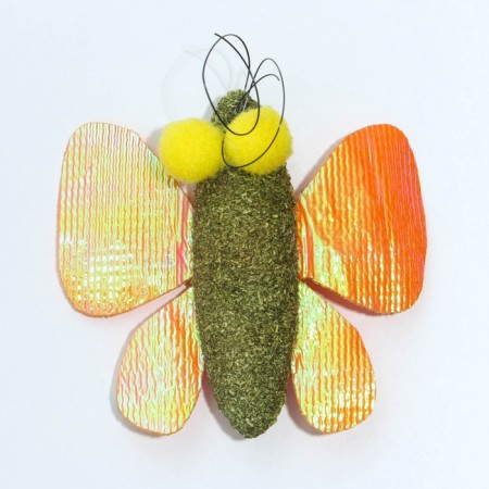 Cat toy "Butterfly" from cat mint, 8 x 6.5 cm-3