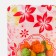Package doy-pack, matte, red cooler, with a window, 10 x 15+ 3 cm