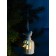 Suspension LED "bird" 5.8x5.8x11 cm, 1 LED, LR44x3 (in the set), T/white