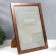 Plastic photo frame "Emma" 21x30 cm, brown