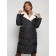 Coat insulated winter female, size 48, black color