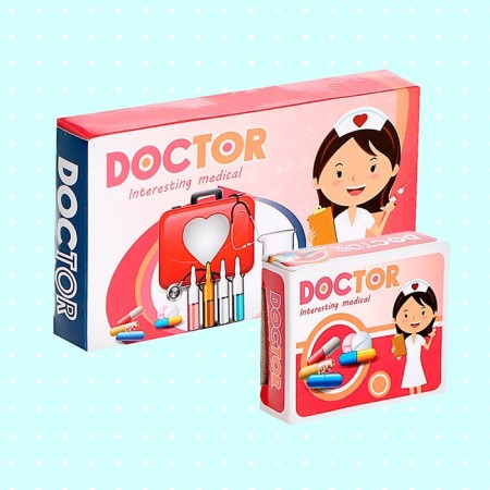 Game set "Best Doctor" in a suitcase, 16 items-5