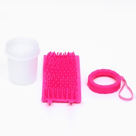 Lapo -fit for cats and dogs with silicone villi 9 x 9 x 11 cm, pink-5